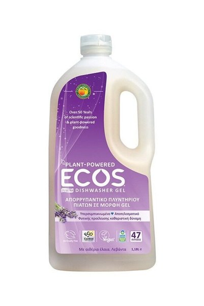 ECOS Gel pentru masina de spalat vase cu lavanda 1.18L