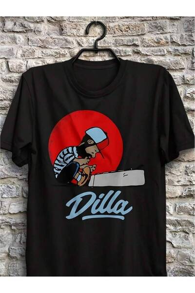 26LIK Men's 100% Cotton Retro T-Shirt - Black Round Neck Streetwear Tee With ...