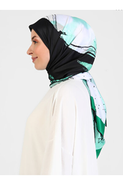 Differenza Eșarfă cu model inelat - VERDE