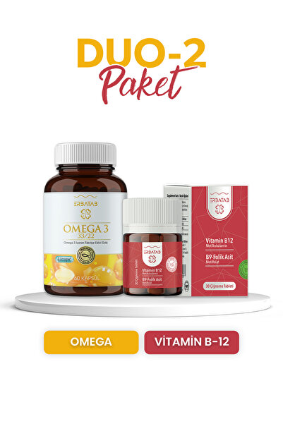 Erbatab Duo Paketi 2 Omega-B12