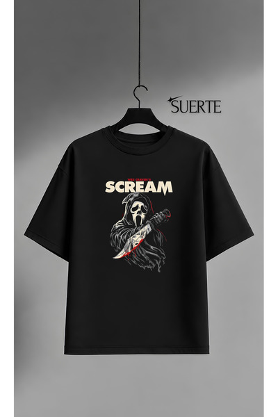 Grafftee Clothing Scream (Çığlık) Tasarımlı Unisex Yüksek Baskı Kaliteli %100...