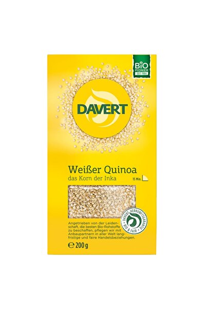 DAVERT Quinoa albă bio, 200g