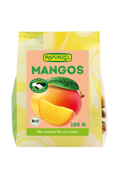 Rapunzel Mango uscat organic, 100g