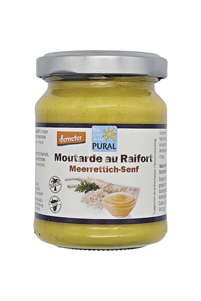 Pural Muștar de râpră organic, 125ml