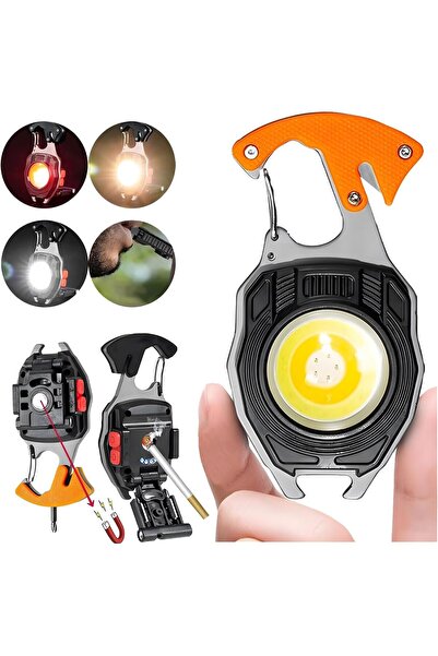Generic URBAN Multifunction Keychain Flashlight, Rechargeable Keychain Light,...
