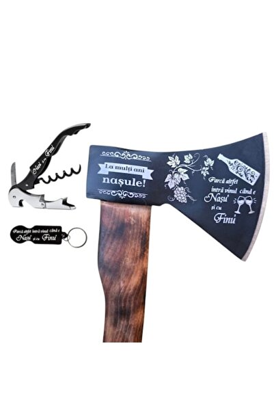 Rotor Set cadou din 3 piese, Secure personalizată „La mulți ani Naș”, 1000g, ...
