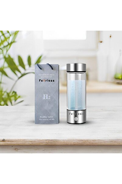 Fearless Rechargeable and Portable Glass H2 Hydrogen Rich Water Generator Bot...
