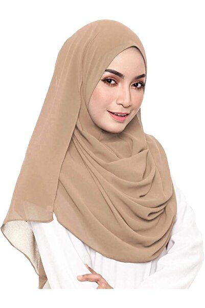 LMVERNA Solid Color Bubble Chiffon Scarf for Women Fashion Soft Hijab Long Sc...
