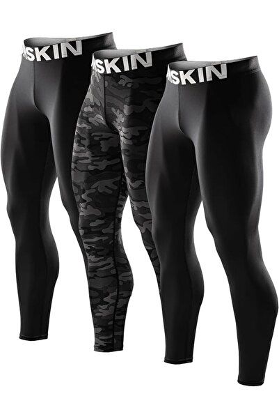 GENERAL DRSKIN 4, 3 or 1 Pack Men’s Compression Pants Tights Leggings Sports ...