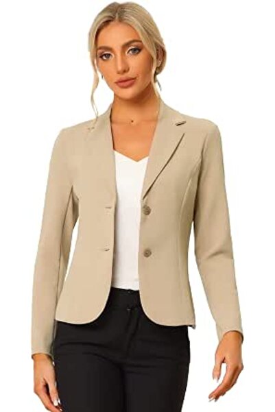 Allegra K Women's Womens Office Blazers Casual
