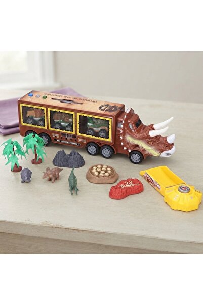 DeaL Camion interactiv cu dinozauri, cu sunete și lumini — Aventuri preistori...
