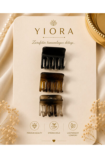 yiora 3-Piece Latch Buckle Set 3.5cm