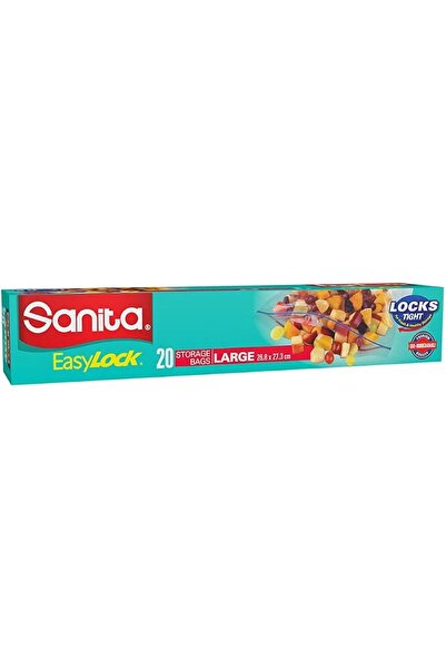 Sanita Club Sanita Easy Lock Food Storgae Bags Large 20 Bags