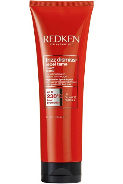 REDKEN Frizz Dismiss Rebel Tame Heat Protective Leave-In Hair Cream | 250ml |...
