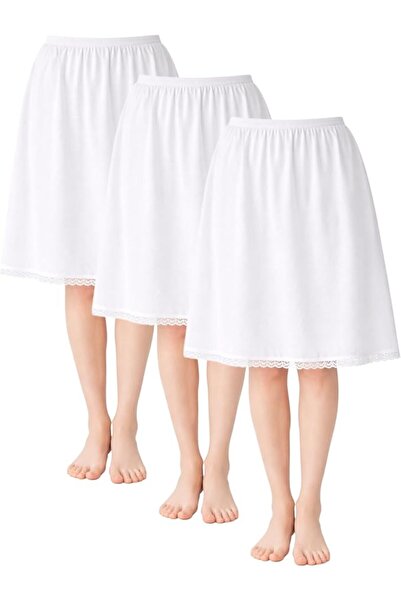 City Rose Fashion 3 - Pieces Short Soft inner Skirt with Elasticised Waistban...
