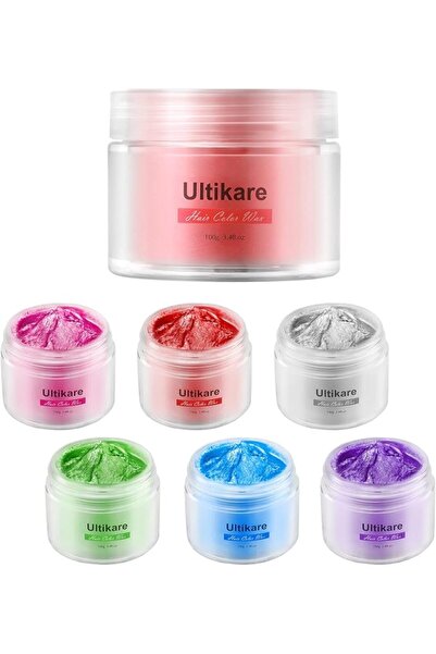 Ultikare Hair Color Wax,Instant Hair Coloring Dye Cream Mud, Temporary Hair D...
