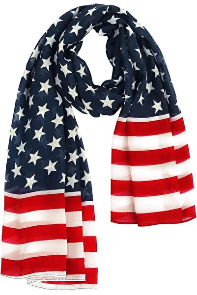 GENERAL E-Clover Women Soft Floral Print Shawl Chiffon Sheer Scarf