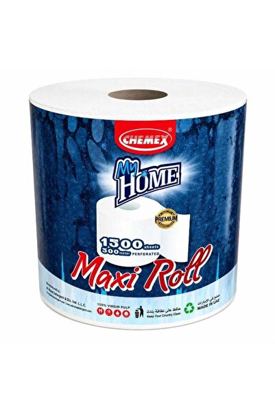 Chemex My Home Maxi Roll Paper Towel, 300m, 1500 Perforated Sheets