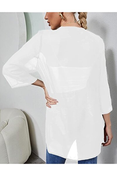 GENERAL Womens Sheer Chiffon Kimono Cover ups Open Front Lightweight Cardigan...