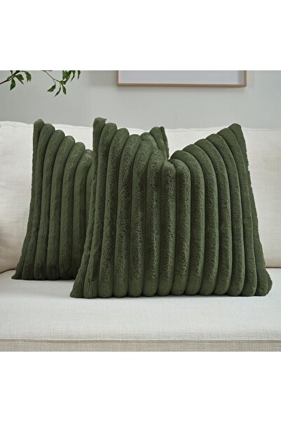 FUTEI Cream White Throw Pillow Covers 20x20 Inch Set of 2,Modern Fall/Winter ...