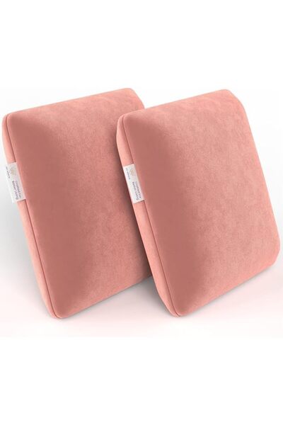 MY ARMOR Memory Foam Square Cushion for Back Pain Relief | for Car, Sofa/Diwa...