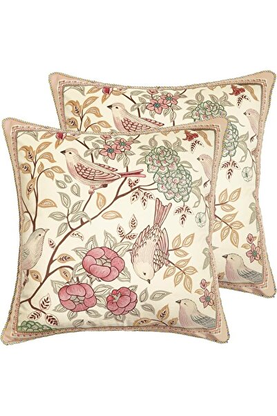 patdrea Decorative Rectangle Throw Pillow Covers, Linen Farmhouse Throw Cover...
