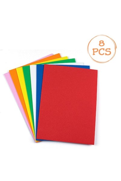 AAA Foi de spumă colorate A4 - 8 bucăți