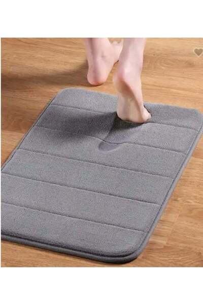 Arabest Memory Foam Bath Mat,24" x 16",Ultra Soft,Non-Slip,Water Absorbent,Ma...