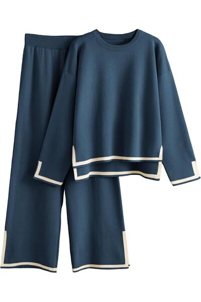 Tanming Womens W101112c Crew Neck,long Sleeve