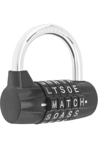 STARSTAR 5-digit combination lock.