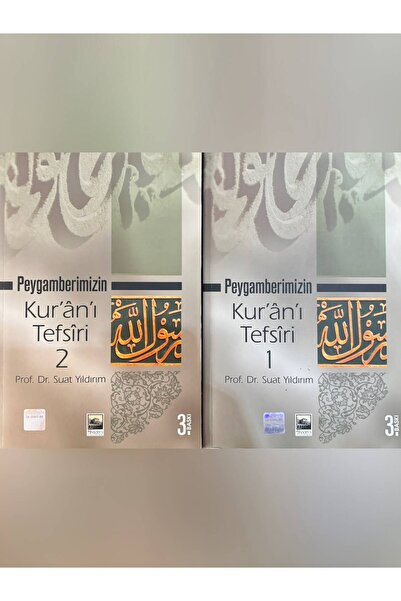 Çağdaş Kitap Peygamberimizin Kur'an'ı Tefsiri 1-2 Cilt /Yeni Akademi Yayınlar...