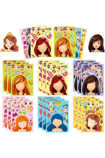 Generic 24 Sheets Car Stickers for Your Kids Make Your Own Stickers Car Theme...