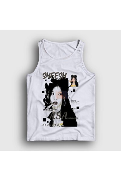 Presmono Unisex White Enami Asa Sheesh K-Pop Babymonster Undershirt 619742Tt
