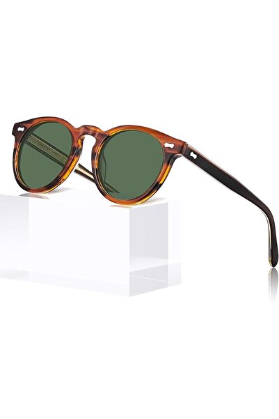 CARFIA Retro Acetate Polarized Sunglasses for Men UV Protection, Fashion Vint...