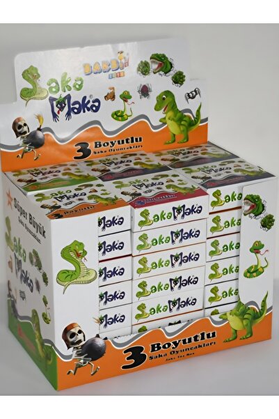 BAKBİ TOYS ŞAKA MAKA SÜPRİZ TOYBOX ŞAKA OYUNCAKLARI 42'Lİ