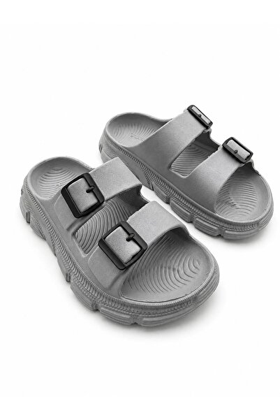 Masal Başdağ Summer Men's Two-Buckle Slippers Suitable for Wet Floors