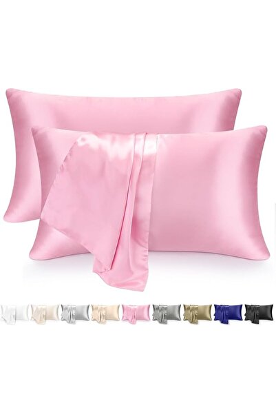 Zoye Satin Pillowcase for Hair and Skin - Similar to Silk Pillowcase, 2 Pack ...