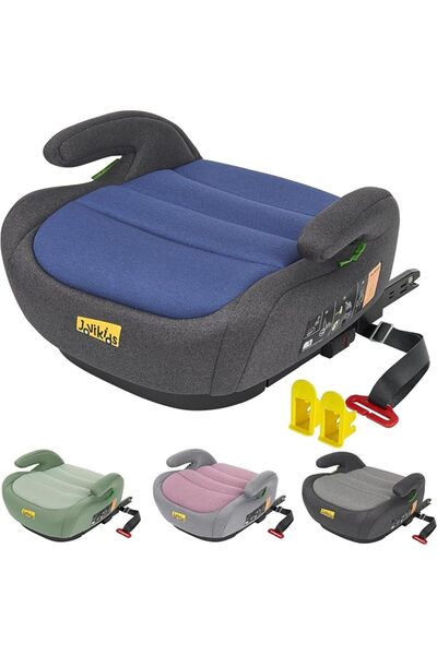 Jovikids مقعد سيارة Ohho+ i-Size مع نظام ISOFIX/بلون وردي فاتح، معتمد وفقًا ل...