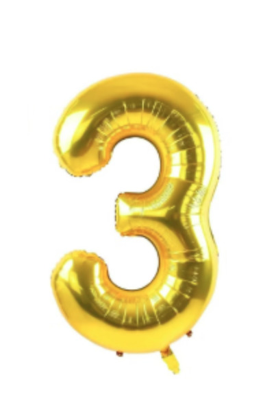 ninex 42 inch Number Balloons, Large Gold Foil Helium Balloons for Anniversar...