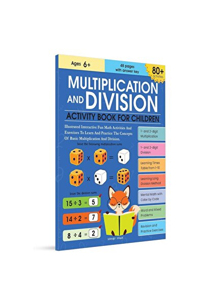 Wonder House Books Multiplication and Division Activity For Children - 80+ Ac...