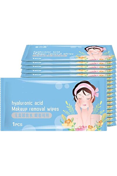 EXCEFORE 50Pcs Makeup Remover Wipes, Disposable Portable Makeup Remover Clean...