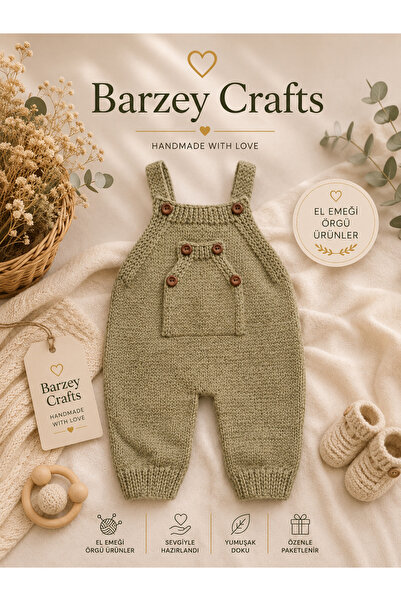 Barzey crafts El Knitted Baby Romper