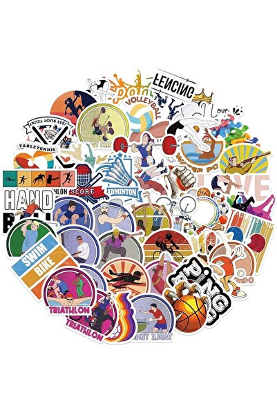 Generic 60 Pcs Waterproof Sports Soccer Stickers Soccer Accessories Water Bot...