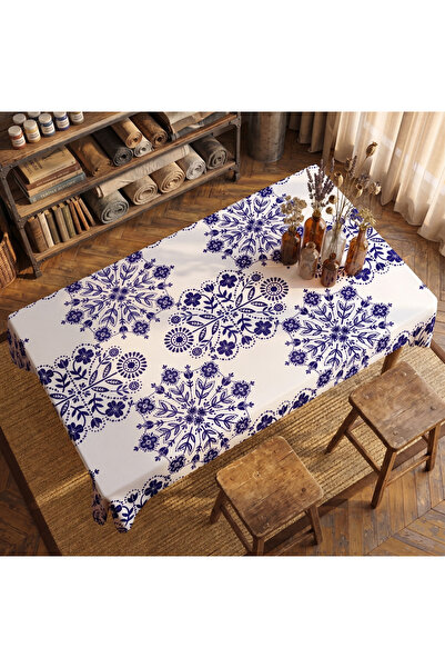 nunuteks evinizi renklendirin Tablecloth |   Digital Printed Stain-Resistant ...