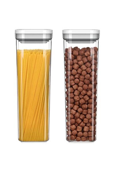 Generic 2 Pack Airtight Food Storage Container Set for Pantry Organization | ...