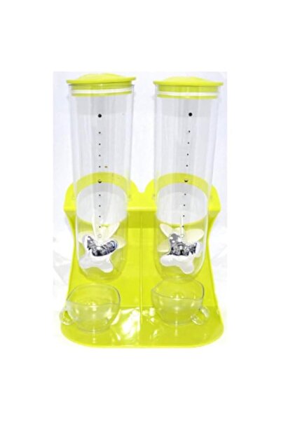 Generic AE Dry Food Double Cereal Dispenser Box Container Machine Oatmeal, As...