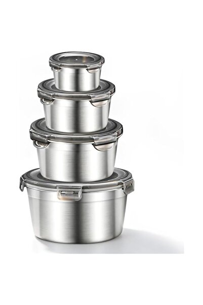 Generic Stainless Steel Food Containers with Lids, Meal Prep Food Containers,...
