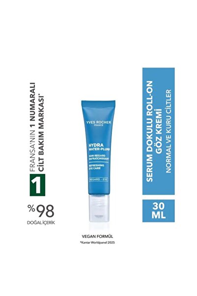 Yves Rocher Serum Textured Eye Cream - Normal and Dry Skin - Hydra Water Plum...
