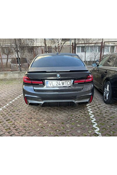 BMW Spoiler portbagaj tuning model Seria 5 G30 M4 negru lucios