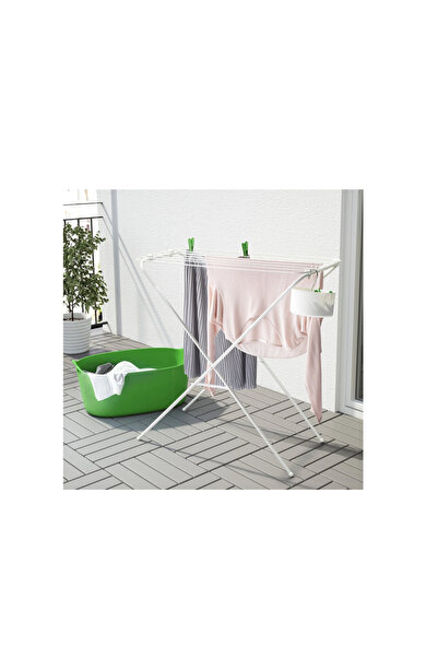 IKEA JÄLL çamaşır kurutma askılığı , beyaz, 79x40x82 cm